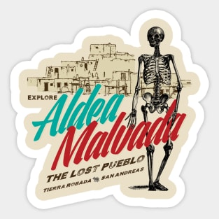 Aldea Malvada Sticker